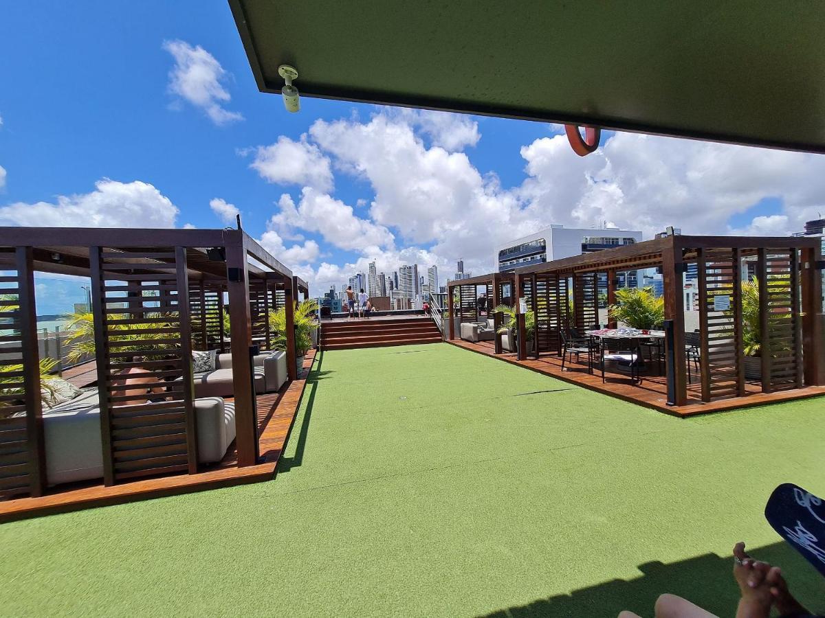João PessoaStudio Miramar Confort Praiaアパートメント エクステリア 写真
